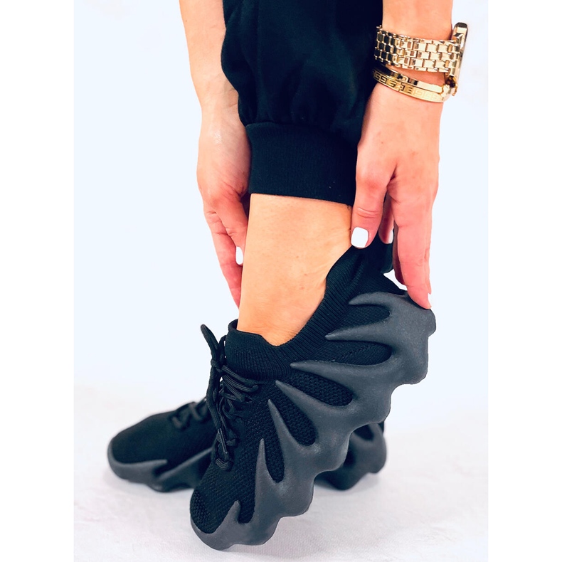 BM Eaton Black zoknis edzőcipők fekete 1