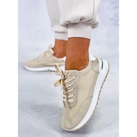 BM Barks Beige női edzőcipő bézs 2