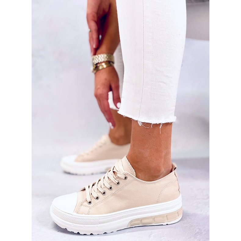 BM Női fűzős tornacipő Raffey Beige bézs 1 BM Női fűzős tornacipő Raffey Beige bézs 1