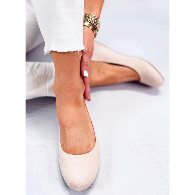 BM Lumley Beige Wedge balerinák bézs 1 BM Lumley Beige Wedge balerinák bézs 1