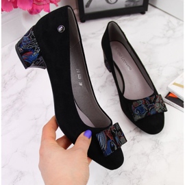 Fekete pumpák a Sergio Leone dekoratív masniján 2