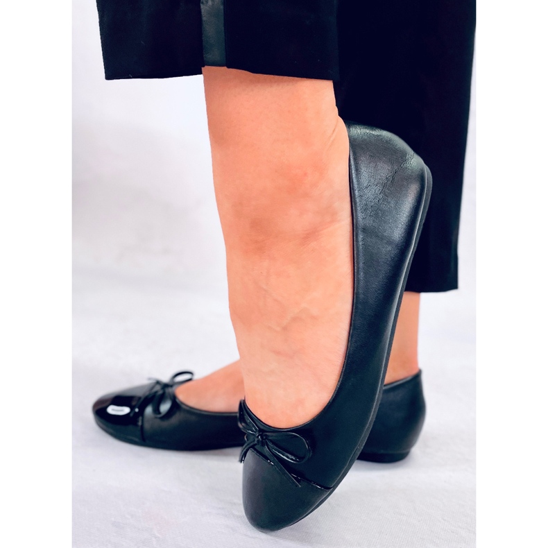 BM Női Chanel Gemma fekete balerinák 1