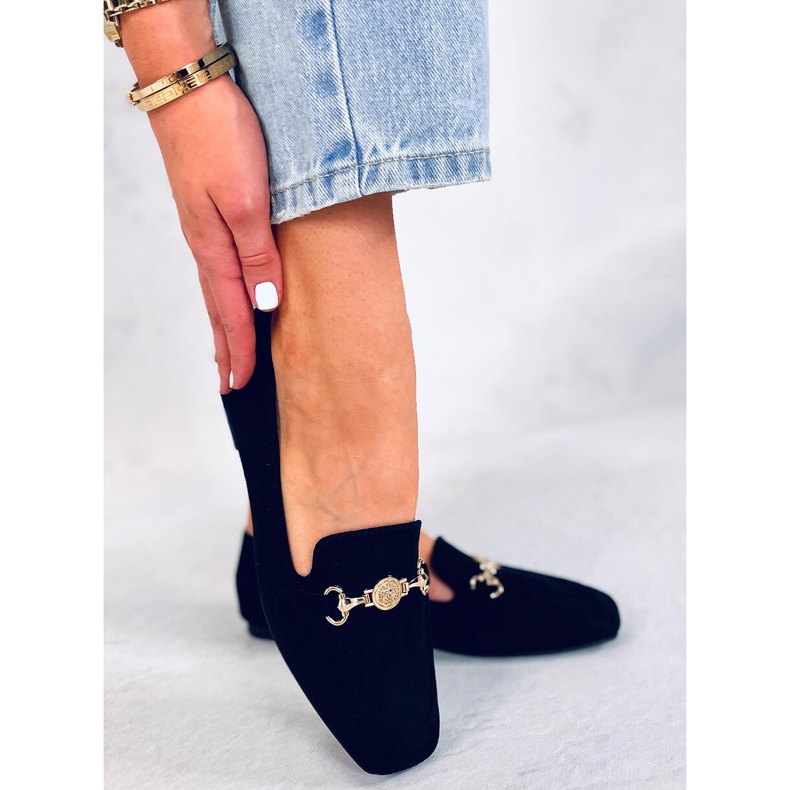 BM Női Rhona Black csatos naplopók fekete 1