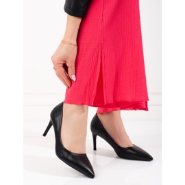 Shelovet fekete klasszikus női magassarkú 1