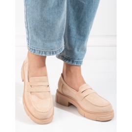 Női cipő Shelovet bézs velúr 1