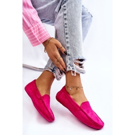 PE1 Női velúr cipők Fuchsia Morreno rózsaszín 10