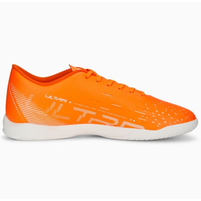 Puma Ultra Play It 107227 01 futballcipő narancssárga narancs és vörös 1