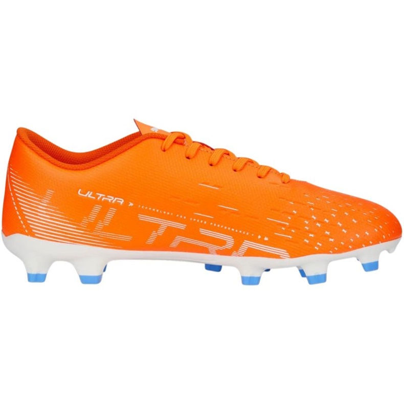 Puma Ultra Play FG/AG 107224 01 futballcipő narancssárga narancs és vörös 1
