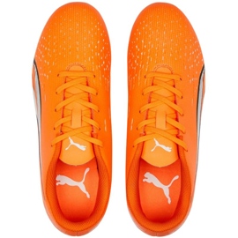 Puma Ultra Play FG/AG 107233 01 futballcipő narancssárga narancs és vörös 2