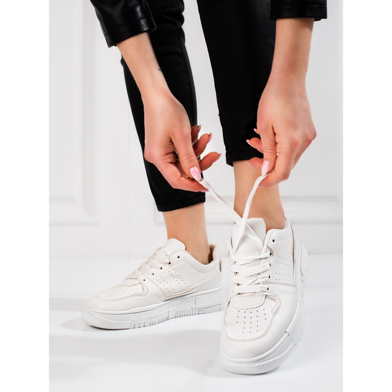 SHELOVET Női sportcipő fehér 1