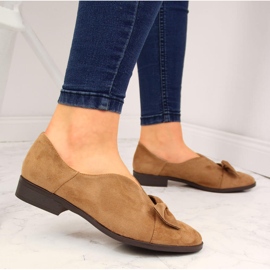 Női cipő bézs masnival Jezzi 2