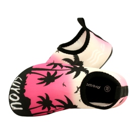 ProWater rózsaszín-fekete neoprén vízicipő 4