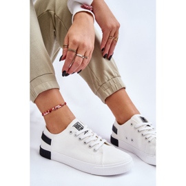 Női alacsony tornacipő Big Star LL274039 fehér 1