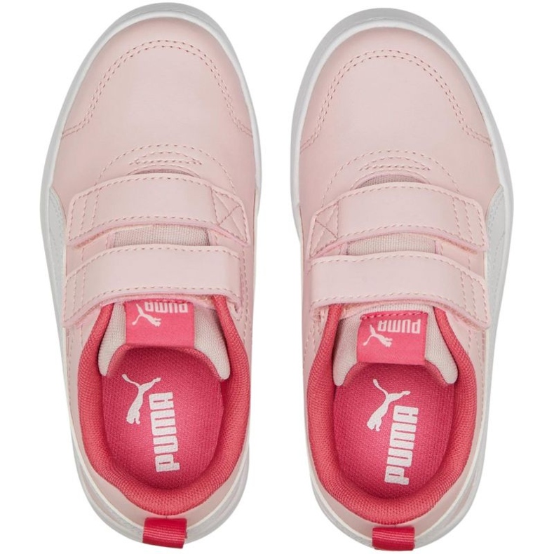 Puma Courtflex v2 V Ps cipő 371543 25 rózsaszín 1