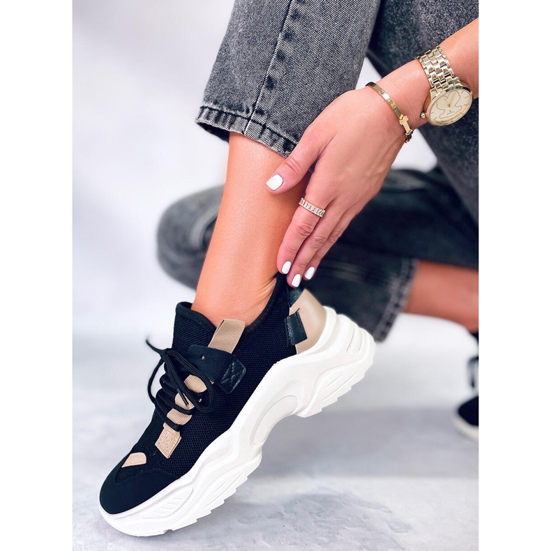 PA1 Tosca fekete női tornacipő 1