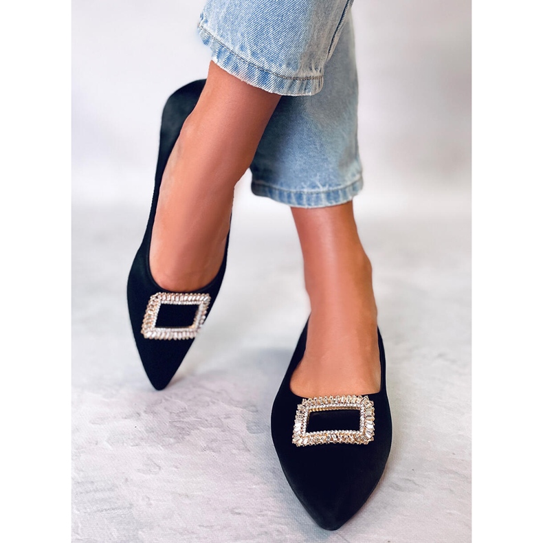 PA1 Elegáns balerinák Lorella Fekete kövekkel 2