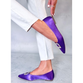 PA1 Elegáns balerinák Lorella Purple kövekkel ibolya 2