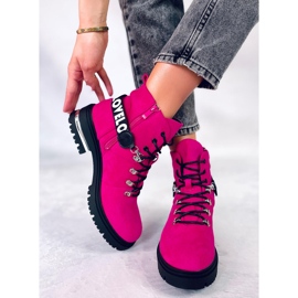 BM Női Trapper csizma Nerea Fuchsia rózsaszín 1
