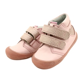 Mazurek 1341 Pink Glitter Heart tépőzáras csizma rózsaszín 2