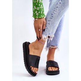 Női Big Star papucs LL274429 Fekete 1