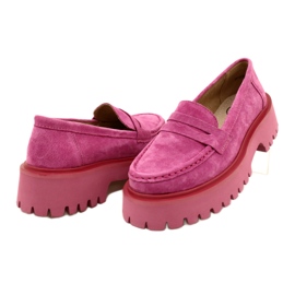 Velúr mokaszin Filippo DP4586/23 FH Fuchsia rózsaszín 4 Velúr mokaszin Filippo DP4586/23 FH Fuchsia rózsaszín 4