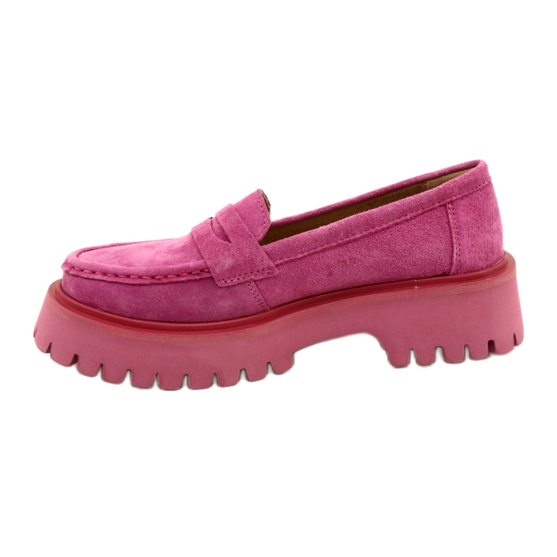 Velúr mokaszin Filippo DP4586/23 FH Fuchsia rózsaszín 2 Velúr mokaszin Filippo DP4586/23 FH Fuchsia rózsaszín 2