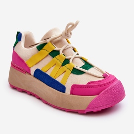 PS1 Női Velúr Platform sportcipő Többszínű Rohan sokszínű 1