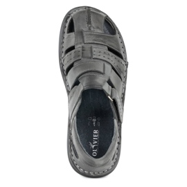Olivier 467 Szürke férfi szandál 5