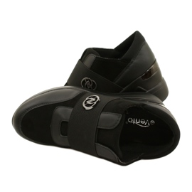 Bebújós cipők Wedge Sneakers Evento 23SP35-5320 fekete 5