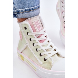 Női magas tornacipő Big Star LL274177 Többszínű sokszínű 1