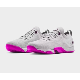 Under Armour Tribase Reign 3 női cipők 3023699-100 szürke 1