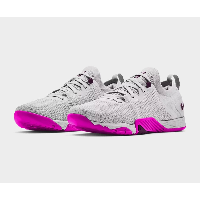 Under Armour Tribase Reign 3 női cipők 3023699-100 szürke 1