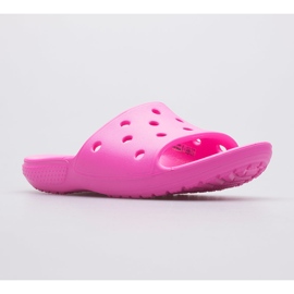 Papucs CROCS Classic Slide Kids 206396-6QQ rózsaszín 1