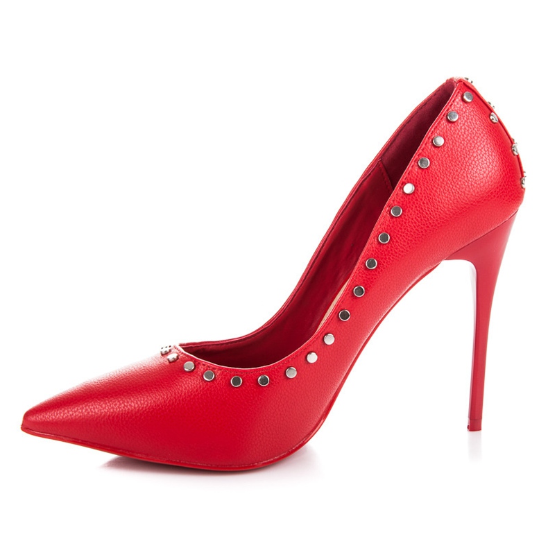 Vices New Collection Strasszos kitűzők piros 1