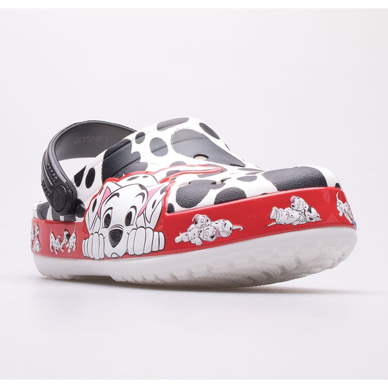 Gyermek klumpa CROCS 101 Dalmatians Kids Clog 207485-100 fehér fekete 1