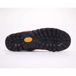 BERGSON Kadam Low Stx férfi trekking cipő fekete piros 1