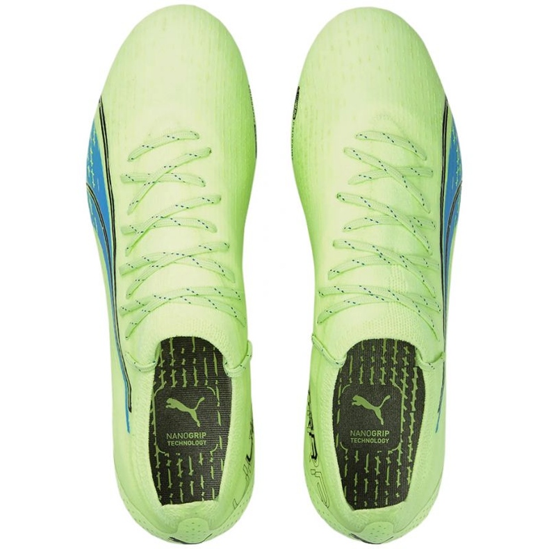 Puma Ultra Ultimate FG/AG M 106868 01 futballcipő zöld zöld 2