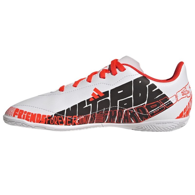 Adidas X Speedportal.4 Messi In Jr GW8400 focicipő fehér fehér 1
