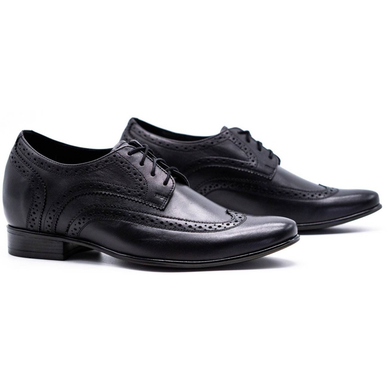 Olivier Férfi cipő, növelve a láthatóságot 617P fekete 2