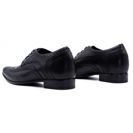 Olivier Férfi cipő, növelve a láthatóságot 617P fekete 4