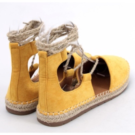 BM Espo Yellow bokakötős espadrillák sárga 1