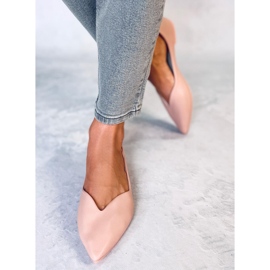 Ayanna Pink Cut Out Ballet Flats rózsaszín 1