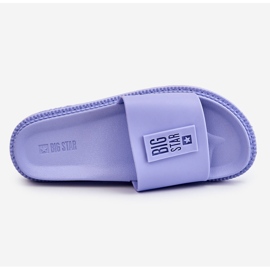 Női papucs Big Star JJ274A304 Violet ibolya 1