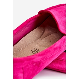 PE1 Női velúr cipők Fuchsia Morreno rózsaszín 2