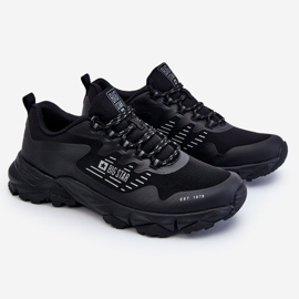 Férfi klasszikus memóriahab rendszerű Big Star sportcipő LL174127 fekete 1