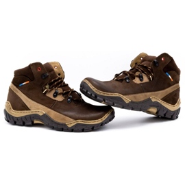 Olivier 134GT barna férfi téli csizma 3