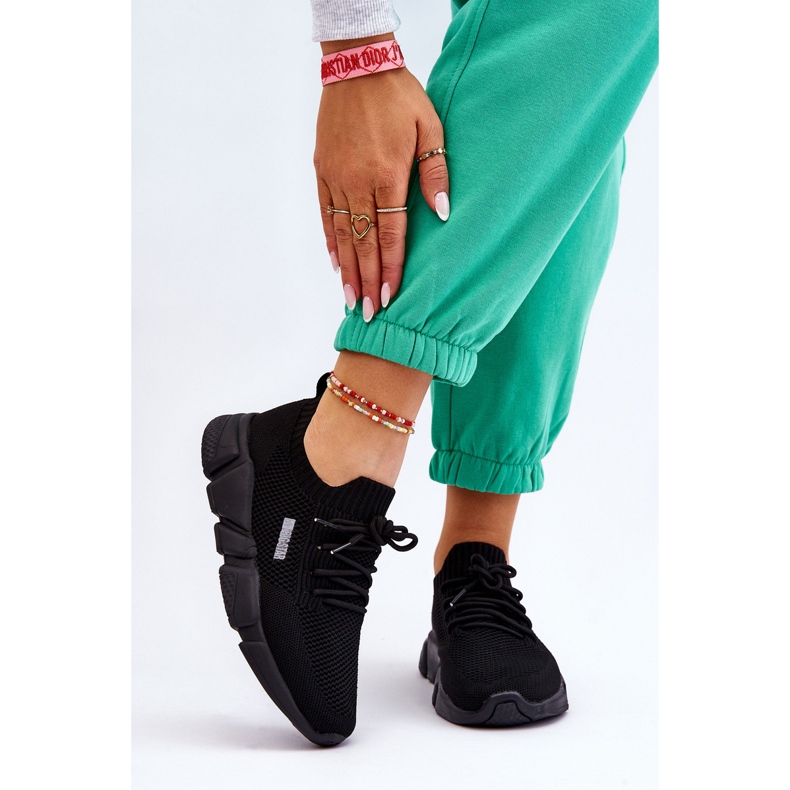 Női könnyű tornacipő Memory Foam System Big Star JJ274269 fekete 1 Női könnyű tornacipő Memory Foam System Big Star JJ274269 fekete 1