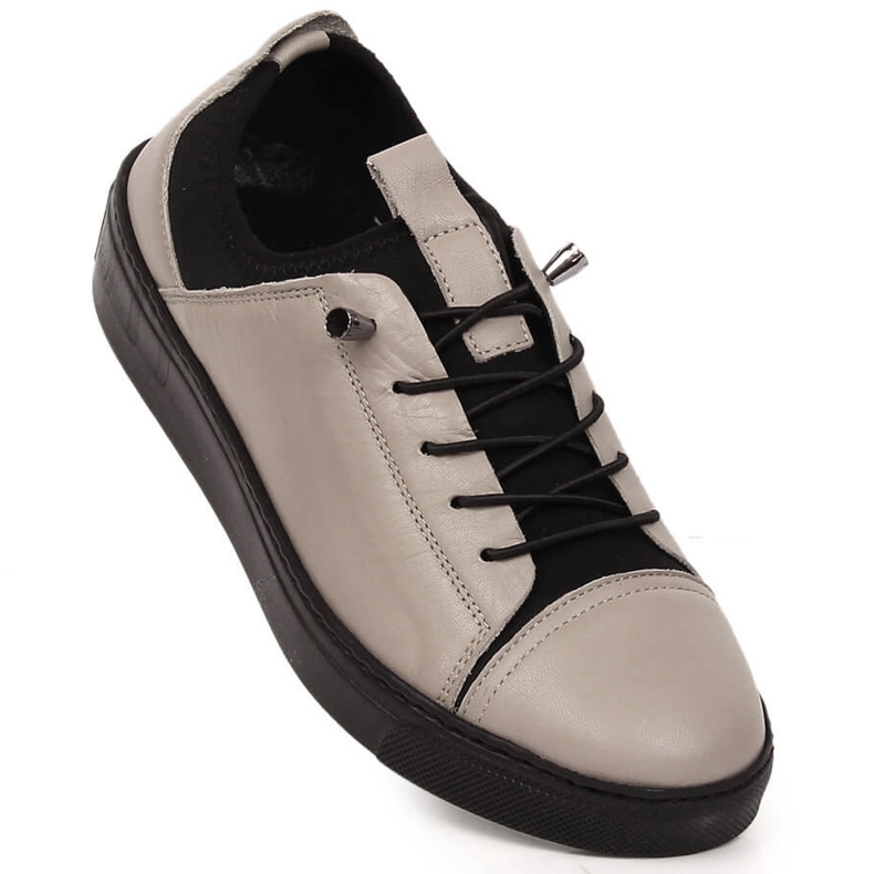 Világos bőr női bebújós cipő bézs T.Sokolski W22-351 1