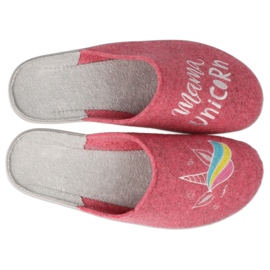 Befado színű női cipő 235D186 rózsaszín szürke sokszínű 1 Befado színű női cipő 235D186 rózsaszín szürke sokszínű 1