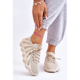 PG1 Női bebújós tornacipő Bézs Myles 1
